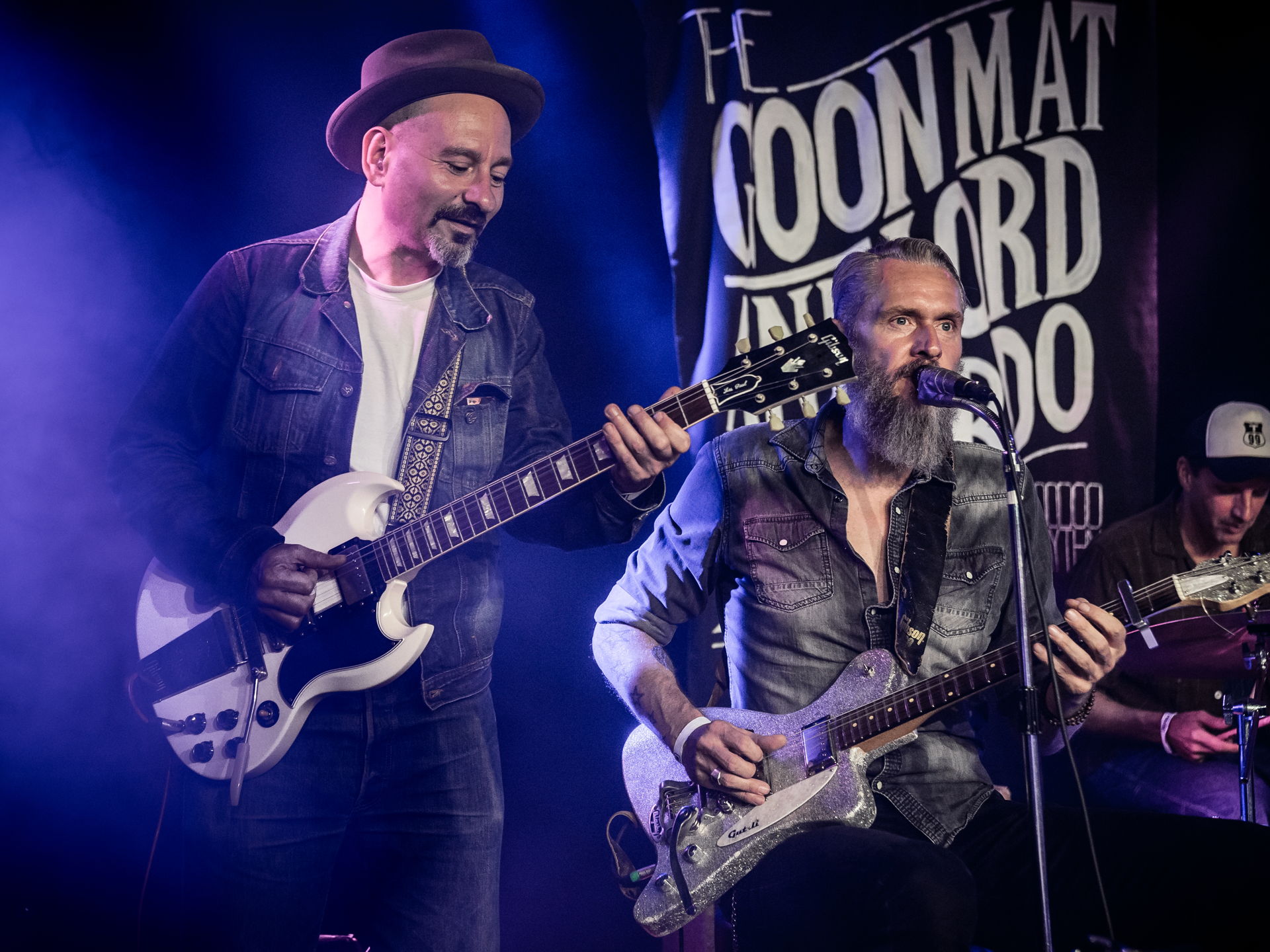 Op 5 oktober speelde The Goon Mat & Lord Benardo op de Bluesnight in Het Podium. Foto's door Photo Anya