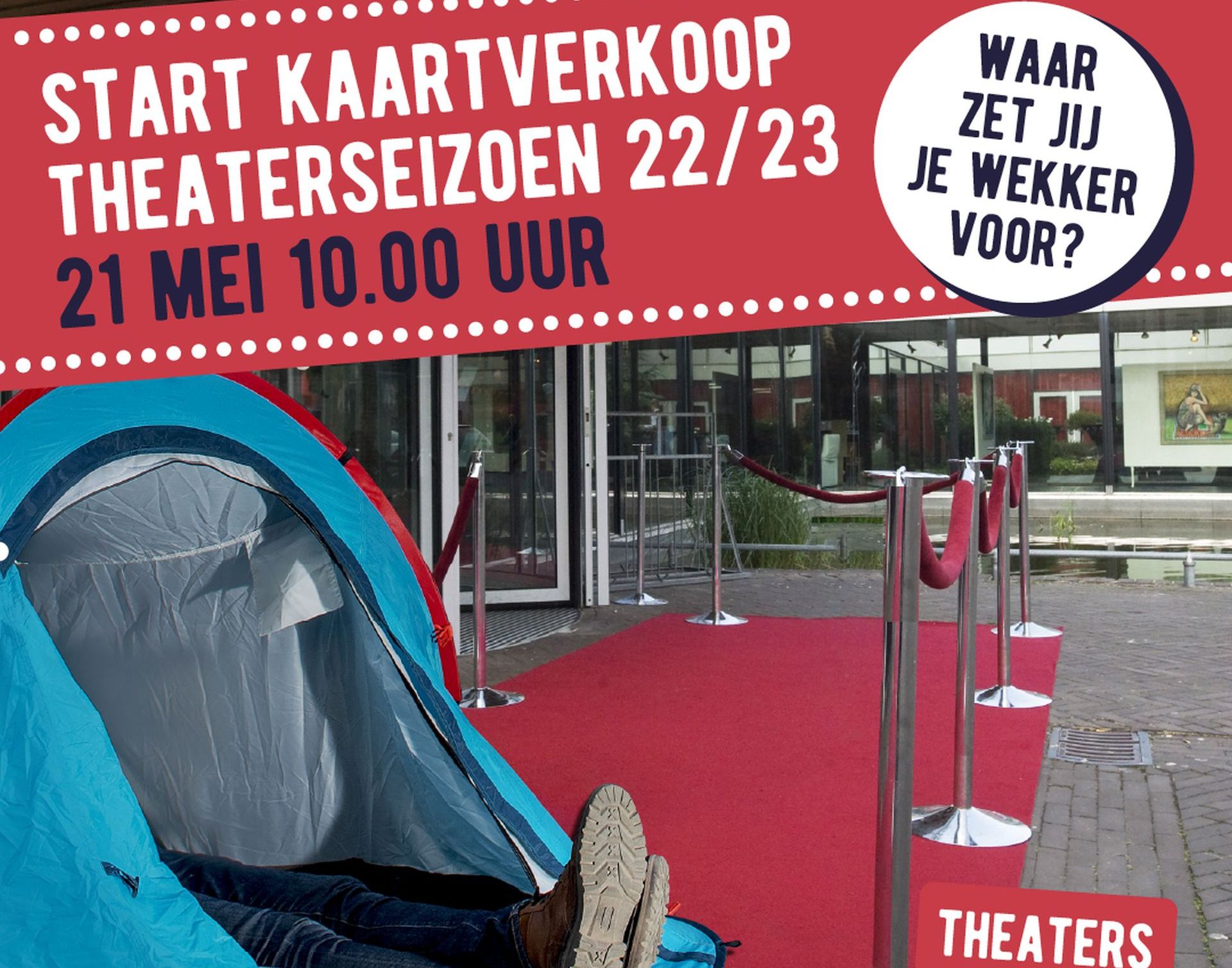 Kaartverkoop nieuw theaterseizoen gestart! 2022 in De Tamboer