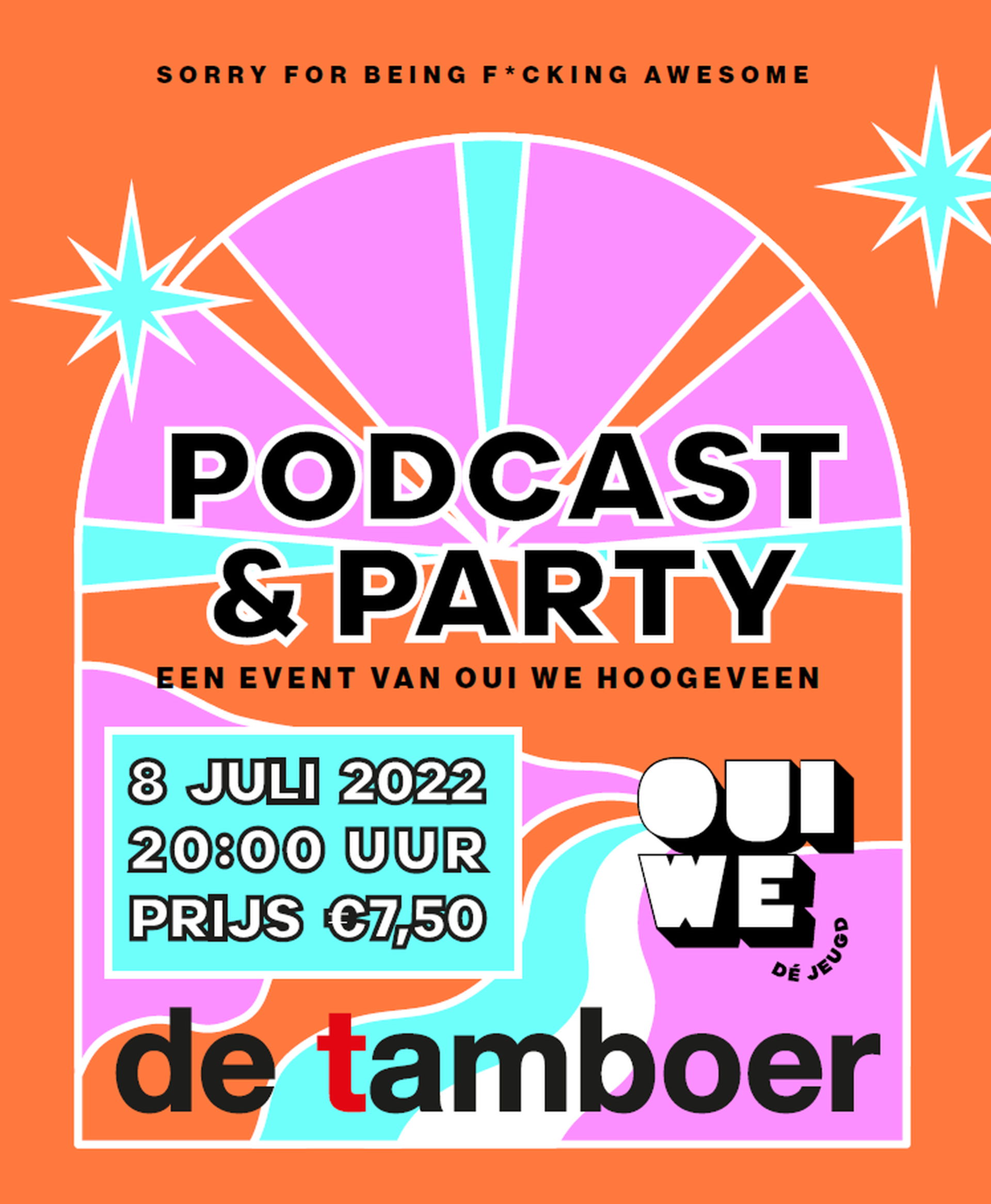 Podcast & Party - Oui We Hoogeveen - 2022 in De Tamboer